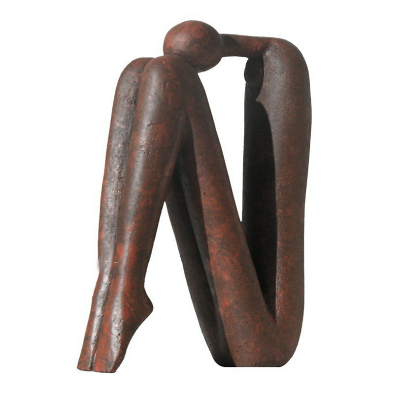 Home Decor Za - เกาหลีบทคัดย่อ Art รูปปั้นตกแต่งบ้านห้องเดสก์ท็อปตกแต่งห้องนั่งเล่นชั้นวางหนังสือเครื่องประดับในร่มศิลปะหัตถกรรม