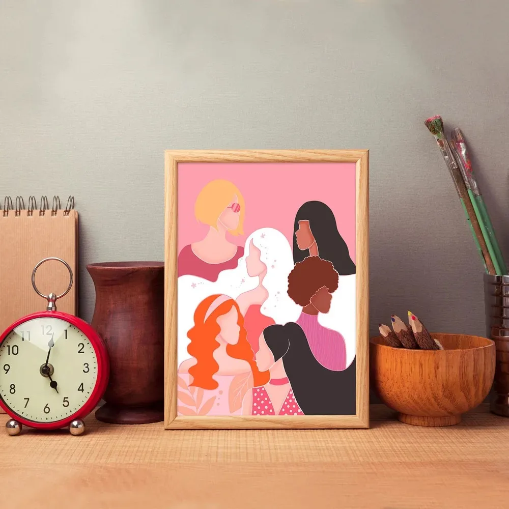 ภาพพิมพ์บนผ้าใบลายตัวอักษรสีสั - Home Decor Y2K บทวิจารณ์และราคา