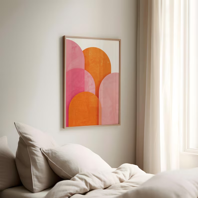 โมเดิร์น แอบสแตรก คัลเลอร์ฟูลส - Home Decor Theme บทวิจารณ์และราคา
