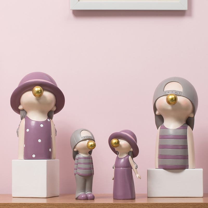 ARTLOVIN Nordicสไตล์Figurinesต - Home Decor Y2K บทวิจารณ์และราคา