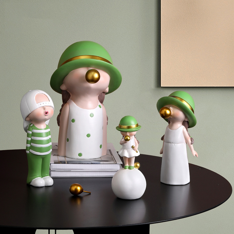 ARTLOVIN Nordicสไตล์Figurinesต - Home Decor Y2K บทวิจารณ์และราคา