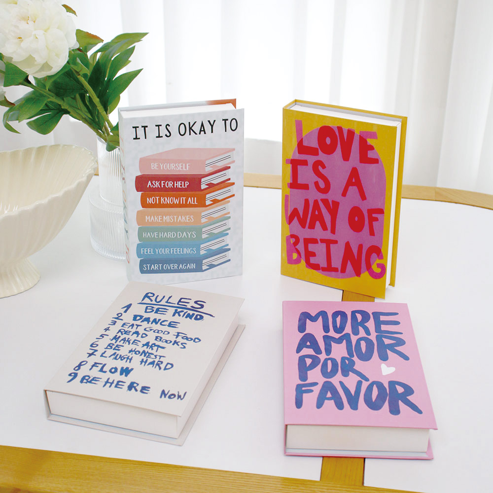 กล่องหนังสือจำลอง หนังสือตกแต่ - Home Decor Za บทวิจารณ์และราคา