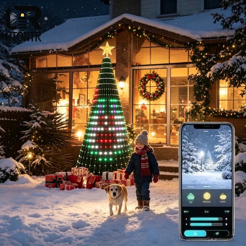 ไฟประดับต้นคริสต์มาสรูปดาว RGB - Home Decor Free App บทวิจารณ์และราคา