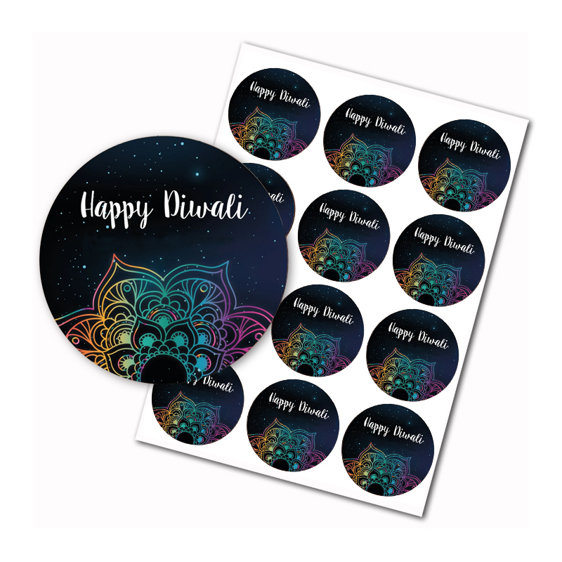 สติกเกอร์ Diwali มีความสุขเทศก - Home Decor Indonesia บทวิจารณ์และราคา