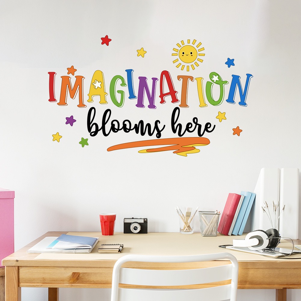 สติกเกอร์ติดผนังวลีภาษาอังกฤษส - Home Decor Indonesia บทวิจารณ์และราคา