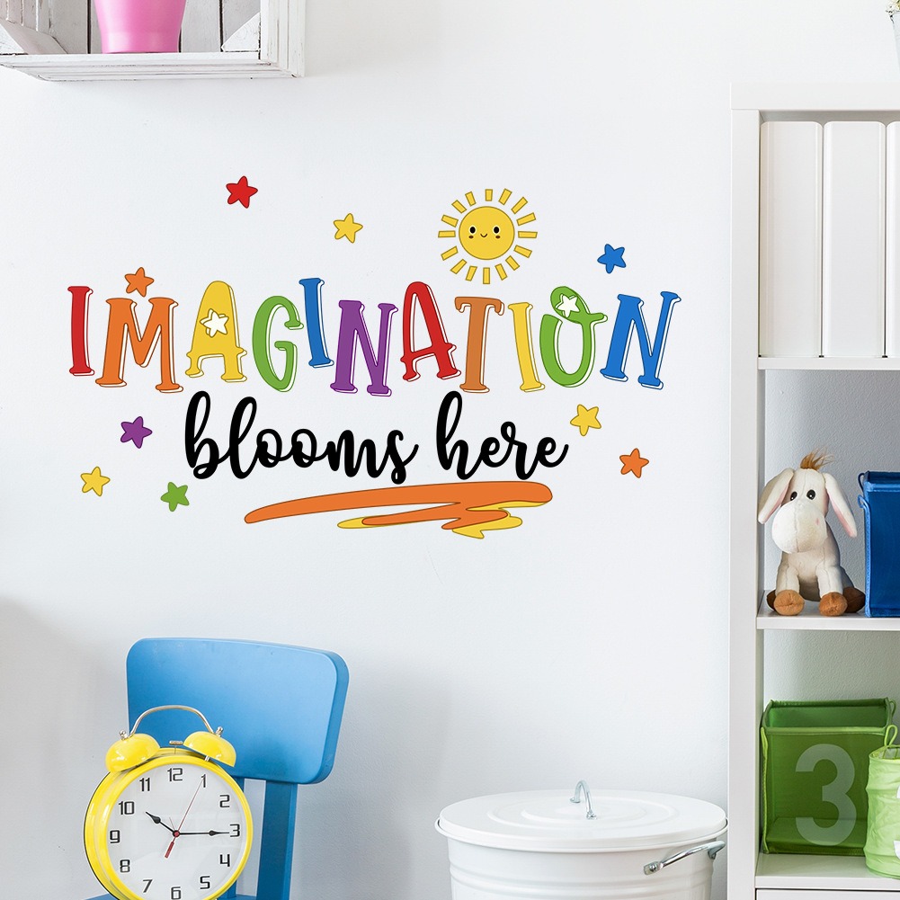 สติกเกอร์ติดผนังวลีภาษาอังกฤษส - Home Decor Indonesia บทวิจารณ์และราคา
