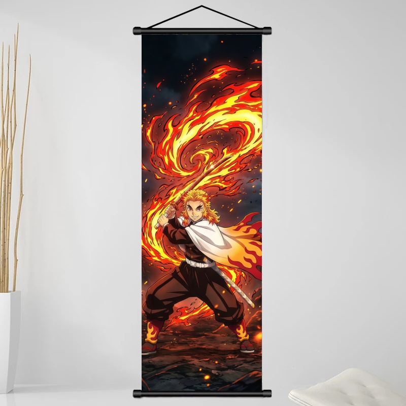 ผ้าพิมพ์ลายอนิเมะ Demon Slayer - Home Decor Theme บทวิจารณ์และราคา