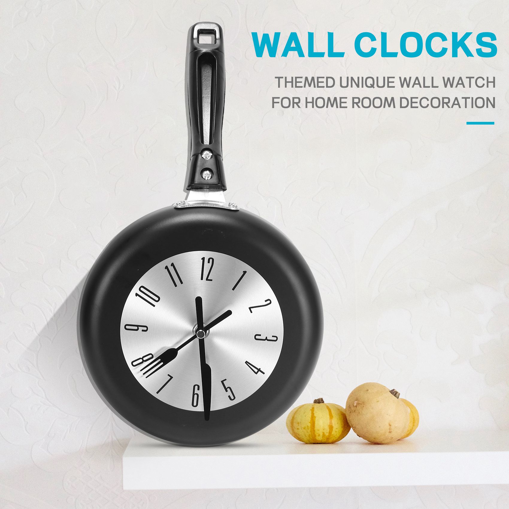 (A95Z] นาฬิกาแขวนผนังดีไซน์กระ - Home Decor Theme บทวิจารณ์และราคา