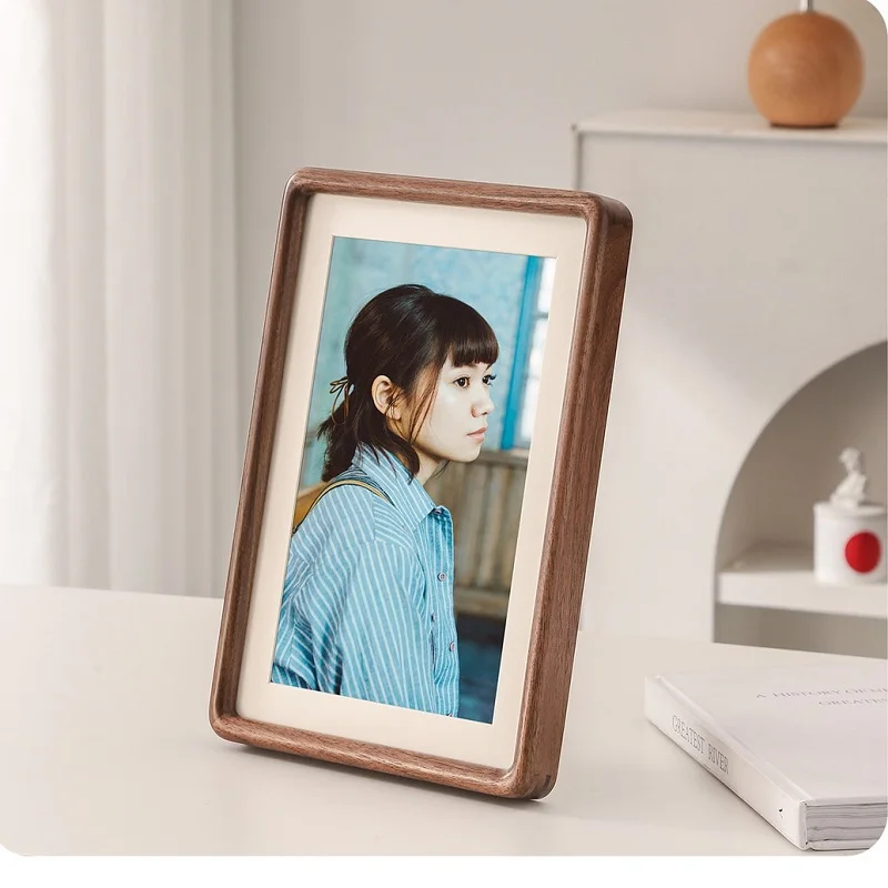 กรอบรูปไม้เนื้อแข็ง ทำจากไม้วอ - Bamboo Photo Frame บทวิจารณ์และราคา
