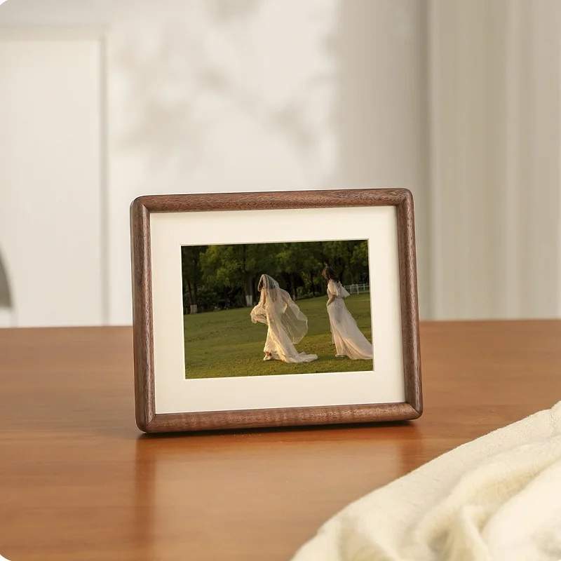 กรอบรูปไม้เนื้อแข็ง ทำจากไม้วอ - Bamboo Photo Frame บทวิจารณ์และราคา