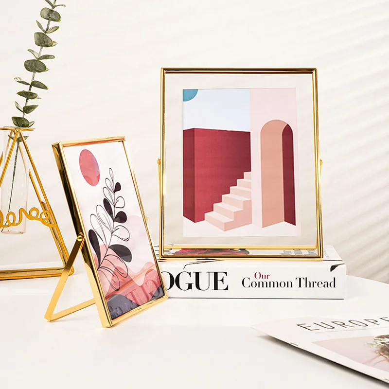 กรอบรูปกระจกใสสองด้าน ระดับพรี - Bamboo Photo Frame บทวิจารณ์และราคา