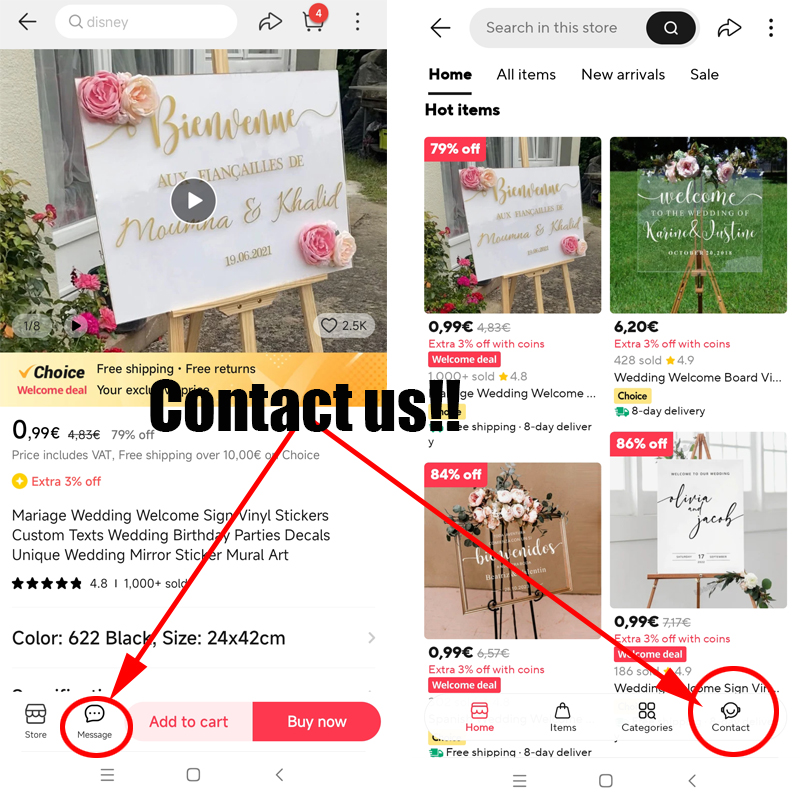 คํายินดีต้อนรับสู่ป้าย CUSTOM  - Home Decor Indonesia บทวิจารณ์และราคา